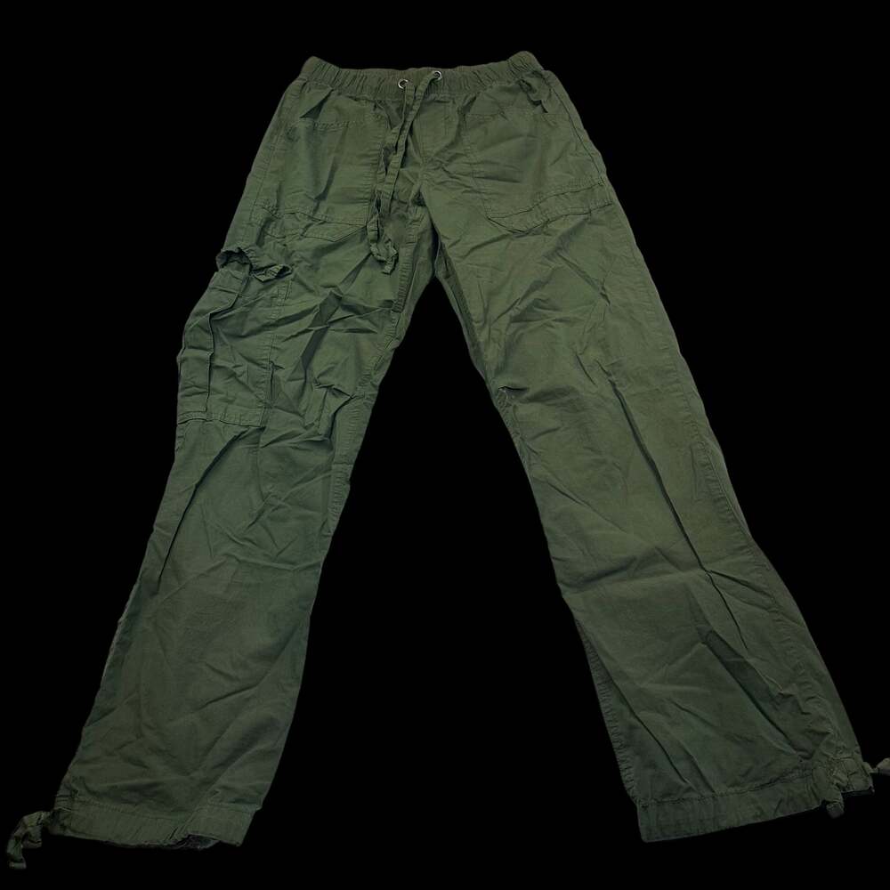 Aerie Women's Green High-Waisted Baggy Cargo Pants, XS/TP